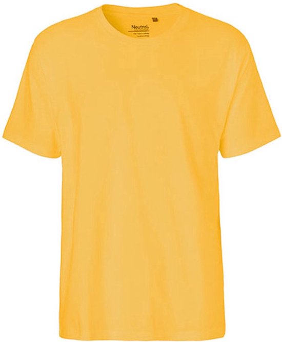 2 Pack Fairtrade Unisex Classic T-Shirt met korte mouwen Yellow - 3XL