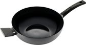 Poêle wok en céramique ISENVI Avon 32 CM - Poignée Ergo