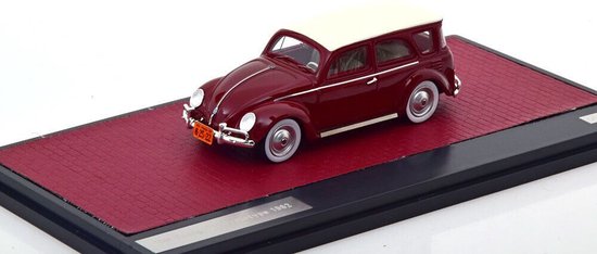 De 1:43 Diecast Modelauto van het Volkswagen Fusca SW Station Wagon