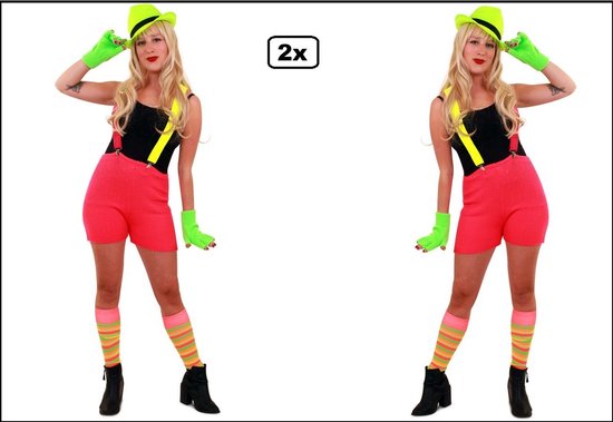 2x Sous-vêtements tricotés rose - Fête à Thema Festival party Carnaval Sous-vêtements Pyjama party