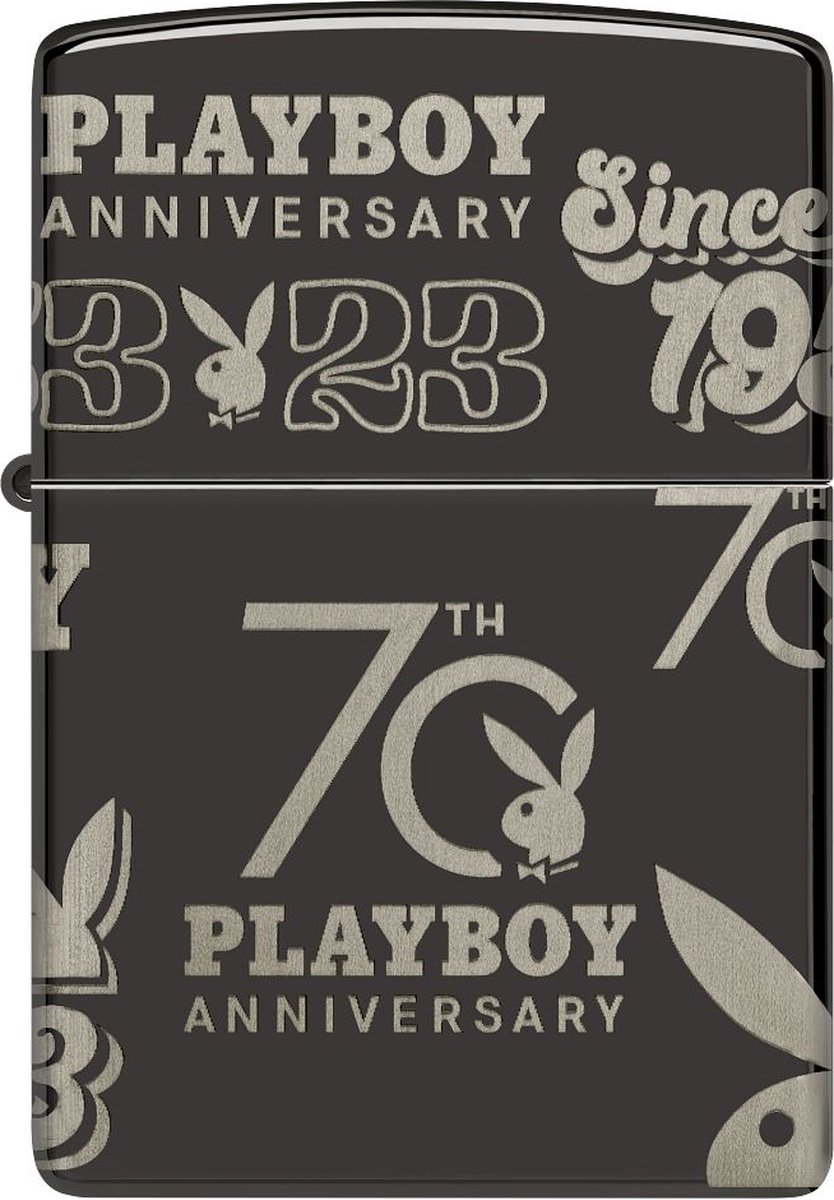 Goedkoopste Zippo aansteker Playboy 70th Anniversary Lighter