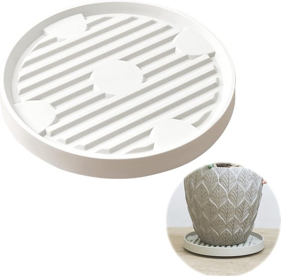 WAGNER Plantentrolley gh7008 metaal zwart 29 x 29 cm H 7 cm kopen