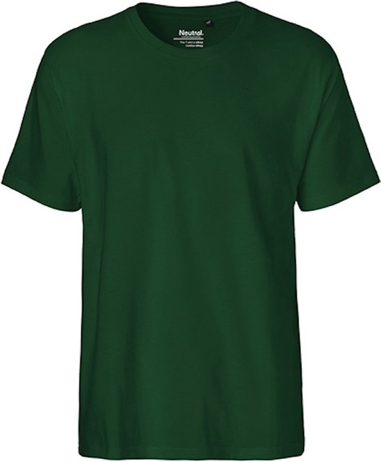 Fairtrade Unisex Classic T-Shirt met korte mouwen Bottle Green - XL
