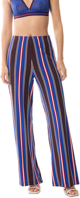 Mey Pantalon de Pyjama Charly Dames 17568 898 bleu électrique L
