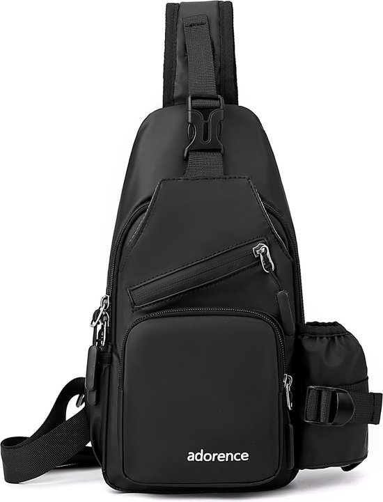 Sling Bag Kleine schoudertas voor heren, praktische schoudertas, stijlvolle crossbody tas, licht en compact, ideaal voor dagelijks gebruik