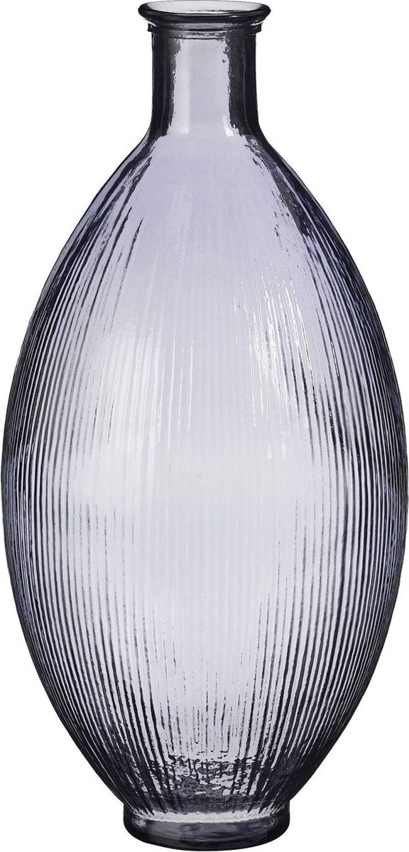 Mica Decorations Vaas Firenza - 29x29x59 cm - Glas - Paars