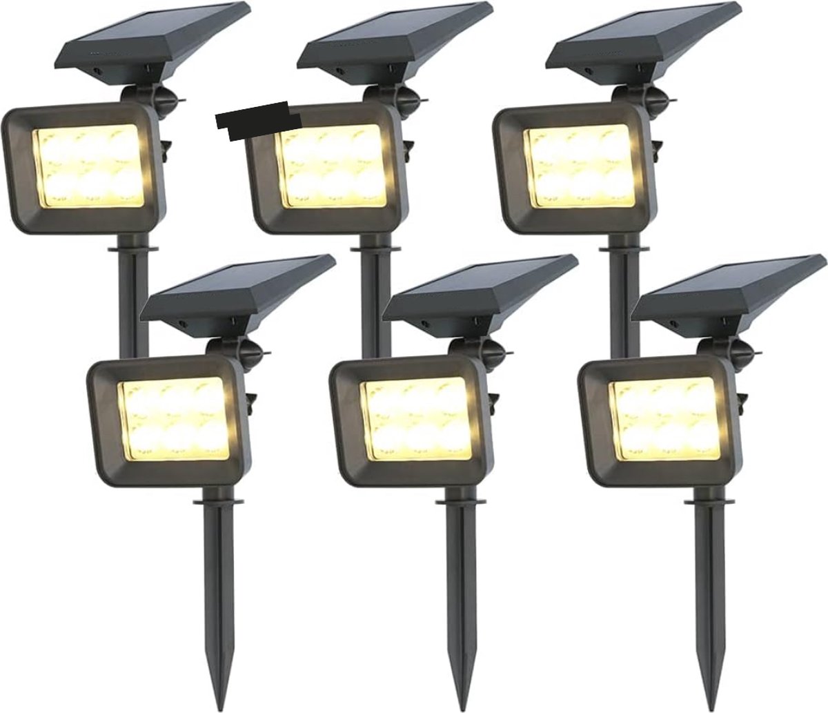 Solar Tuinverlichting Grondspots - Solar Tuinverlichting Zonne Energie - Solar Tuinverlichting Prikspots