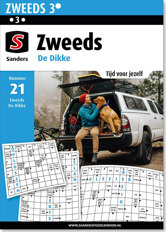 Sanders Puzzelboek Zweeds 3* De Dikke, editie 21