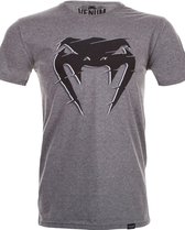 Venum Interference T-Shirt Katoen Grijs taille XL