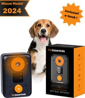Pet Essentials Anti Blaf Apparaat PRO - Zonder Schok - Ultrasoon - Automatische Werking - 5 Verschillende Standen - Voor Alle Honden - Inclusief ebook