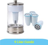 ZeroWater 9 Liter Waterfilter Kan - COMBI DEAL Met 5 Waterfilters