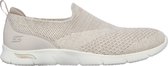 Skechers Arch Fit Refine - Don'T Go Dames Instappers - Taupe - Maat 36