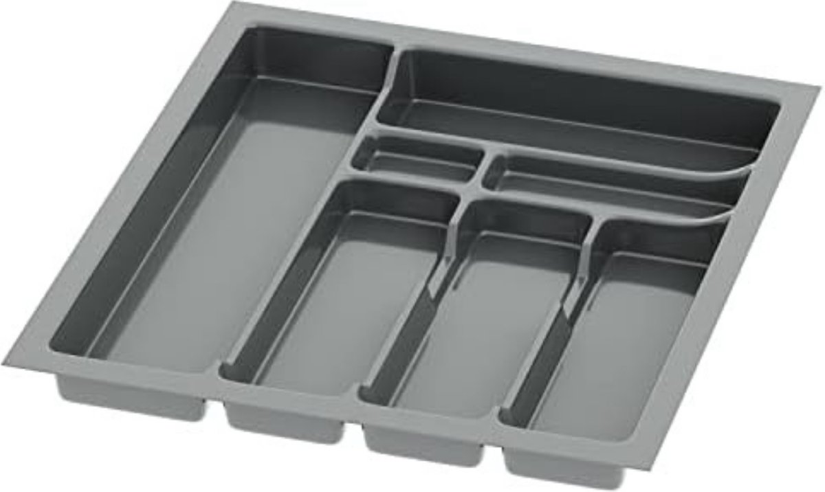 Lade organizer - Bestekbakken kunststof - 43 x 49 cm - 7 vakken