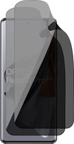 Privacy Screenprotector geschikt voor Oppo Reno 10 / 10 Pro - 2x FlexGuard Screen Protector