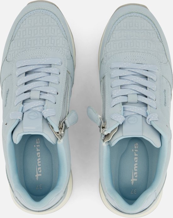Tamaris Baskets pour femmes Low Baskets pour femmes basses - bleu clair - Taille 37