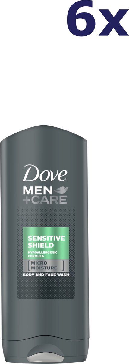 Goedkoopste Dove Men Care Sensitive Shield - 250 ml - Douche Gel - 6 stuks - Voordeelverpakking