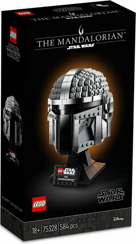 LEGO Star Wars The Mandalorian helmset voor Volwassenen - 75328 - LEGO