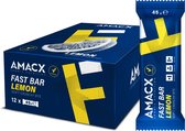 Amacx Fast Bar - Barre Énergétique - Lemon - 12 pack