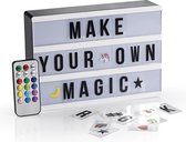 EASYmaxx LED lichtbak A5 - 173 letters & 150 emoji's