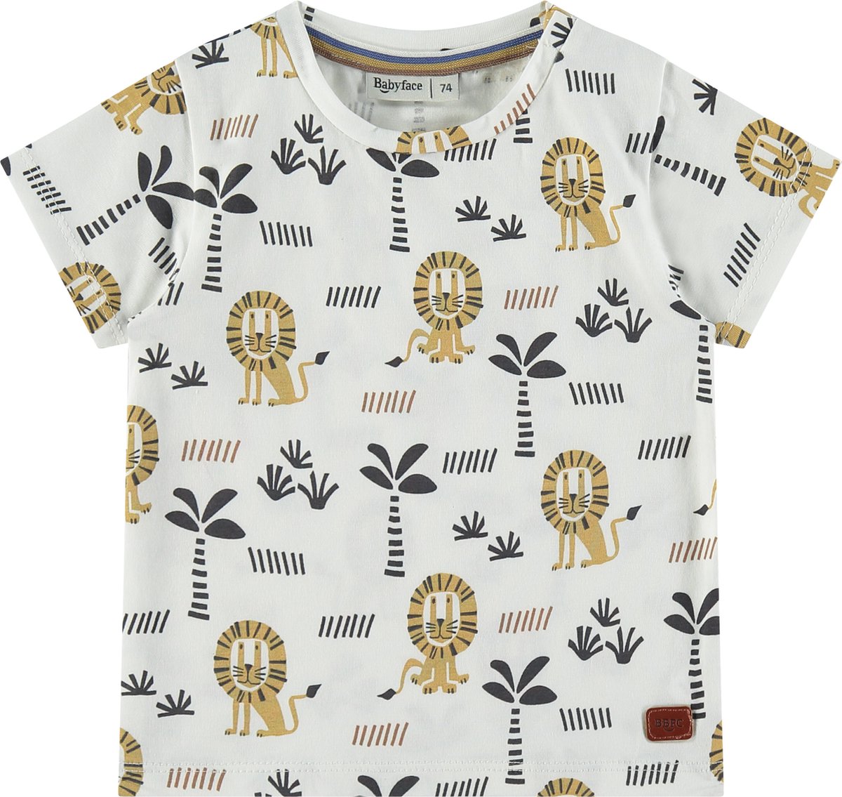 Babyface baby boys t-shirt long sleeve Jongens T-shirt - indigo - Maat 56