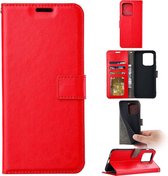 Portemonnee Book Case Hoesje Geschikt voor: Xiaomi 13 Pro - Rood