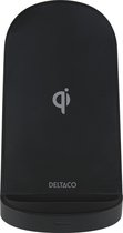 Deltaco QI-1040 Smartphone Standaard - Draadloos opladen (Qi) - 15W - Zwart