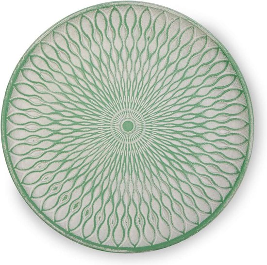 Meinposten Decoratieve schaal Metaal zilver Schaal Metalen schaal ovaal Deko Tafeldecoratie Lengte 34 cm, 10842