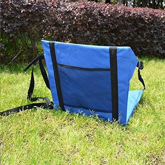 Draagbaar Stadion Zitkussen,Stadion Stoelen Voor Tribunes,Zwart Opvouwbaar Kussen Strandstoel Draagbare Lichtgewicht Stadion Kussen Outdoor Camping Apparatuur