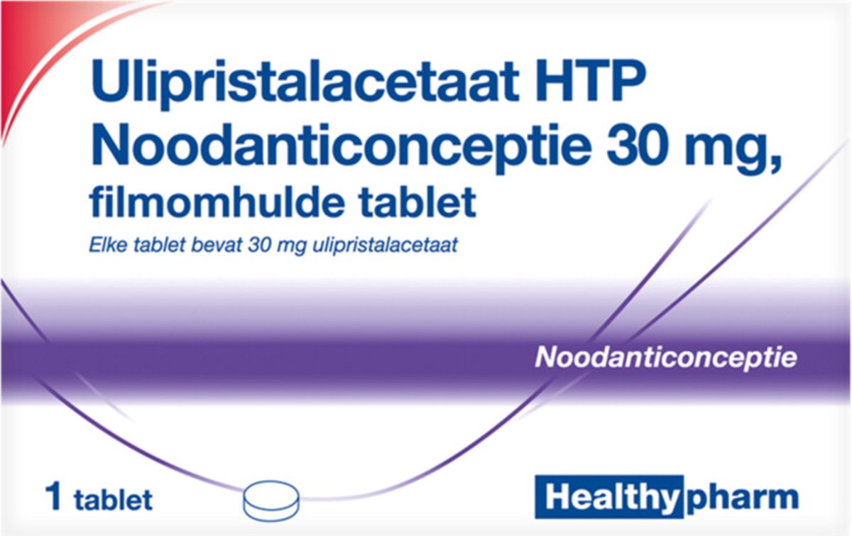 Goedkoopste Healthypharm Noodanticonceptie Ulipristalacetaat HTP