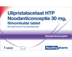 Ulipristalacetaat HTP Noodanticonceptie 30 mg