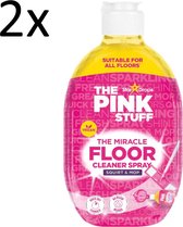 The Pink Stuff - Miracle Floor Cleaner - 2X 750ML - Vegan