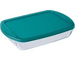 Schaal Rechthoek met Deksel, 0,4 liter - Pyrex | Cook & Store