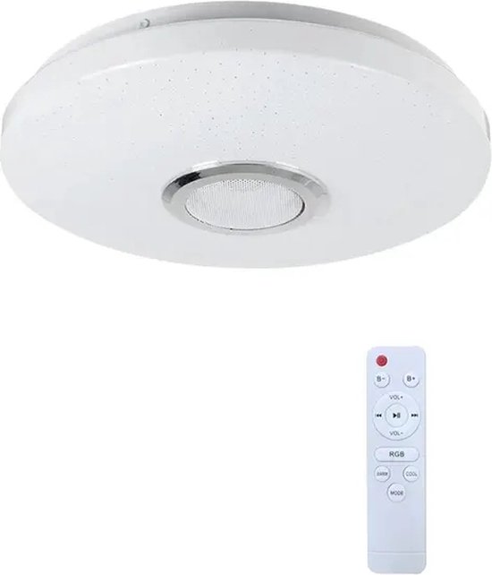 AG Commerce Lamp - Speaker - lampen - Speaker Bluetooth - Smart Lamp - Moderne Plafondlampen - Huis Verlichting - Slimme Plafondverlichting