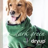 Dryup Hondenbadjas Dark Green maat 35cm