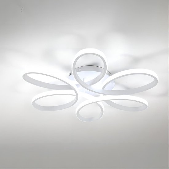 LED Plafondlamp - Trion Rad - Opbouw Vierkant 20W - Warm Wit 3000K Mat Wit Metaal LED Plafondlamp - Trion Rad - Opbouw Vierkant 20W - Warm Wit 3000K Mat Wit Metaal