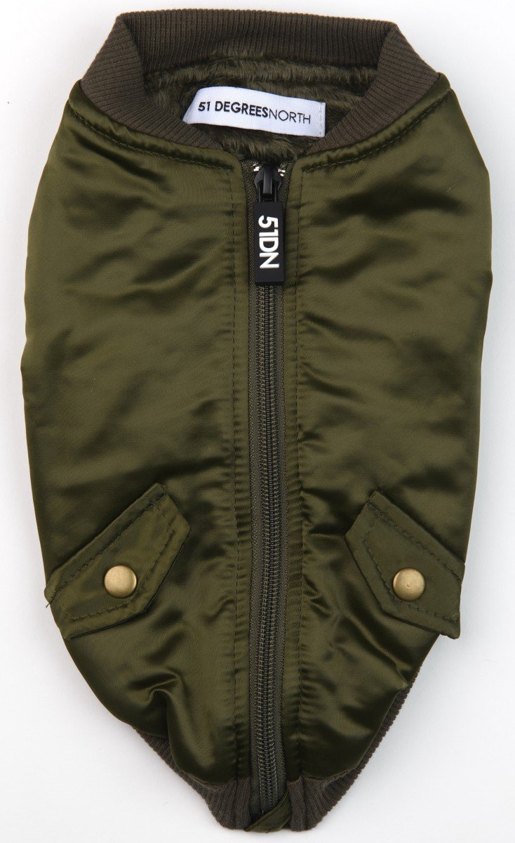 51Degreesnorth bomberjack Khaki 40cm