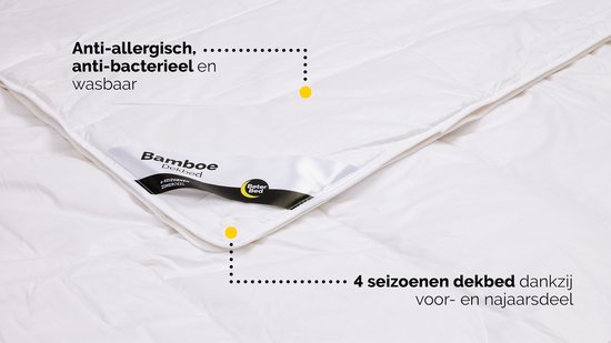 Beter Bed Select Dekbed Bamboe 4-seizoenen - 200 x 220 cm