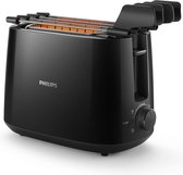Philips Daily Collection HD2583/90 broodrooster 8 snede(n) Zwart 600 W