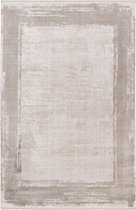 Elegance | Laagpolig Vloerkleed | Silver | Hoogwaardige Kwaliteit | 80x150 cm