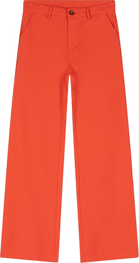 Filles pantalon stretch coupe large - Corail clair