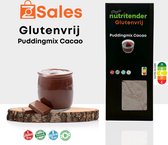 Nutritender Glutenvrije, Lactosevrije en Veganistische Naturel Puddingmix Cacao - 400 Gram - Glutenvrije Producten - Perfecte Mix van Smaak en Gezondheid - Guilt-Free en Ideaal voor Glutengevoeligheid