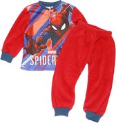 Spiderman pyjama - rood - Spider-Man fleece pyama - maat 104