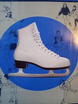 Kunst schaatsen leer maat 43 wit