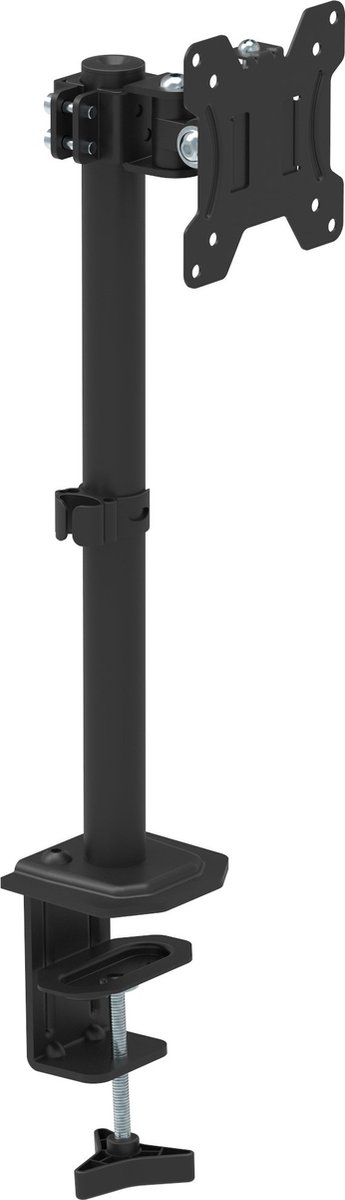 Alora Monitorarm SoloMount - 13-27 Inch - zwart - draaibaar - kantelbaar - zwenkbaar - monitor arm - 1 monitor