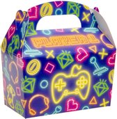 Traktatiedoosjes Gamer 3 STUKS - Gamen - Verpakking Cadeau - Traktatie - Doosjes - Voor Uitdeelcadeaus - 12 x 12,5 cm