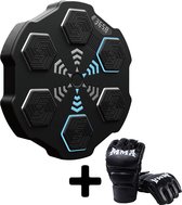 D-essentials Boxing Machine 2.0 - Bokszak - Boksbal - Met handschoenen - Boksmachine met muziek - Bluetooth - Met display
