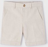 Jongens bermuda broek linnen - Raffia