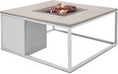 Cosiloft 100 lounge table white / grey