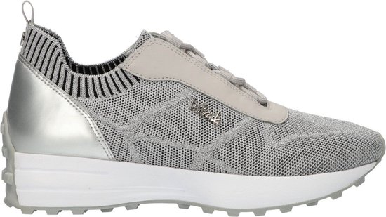 La Strada sneaker silver knitted 2200043 37 / Zilver