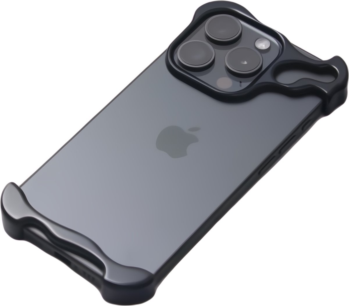 FMF - Bumper case Voor Iphone - Hoesje - Aluminium - Metaal - Zwart - Iphone 14